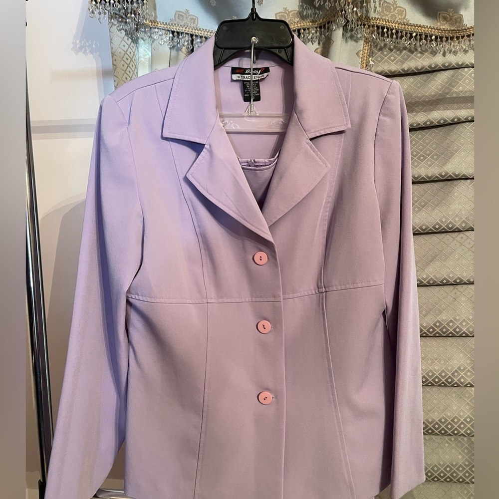 Tracy Evans size 12 suit lavender